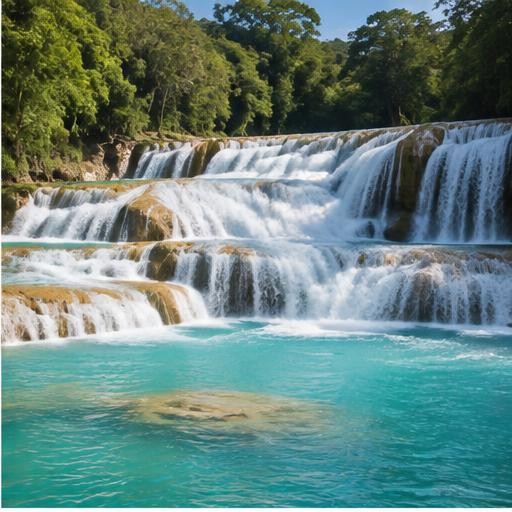 Read Agua Azul according to the season.