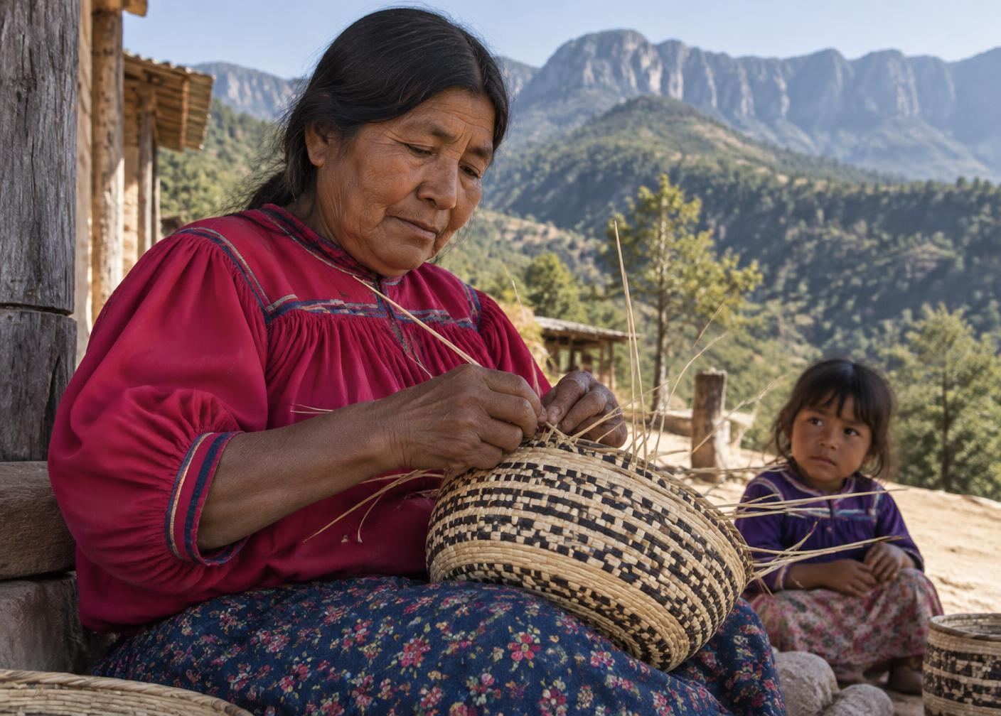 Rarámuri craft · Sierra Tarahumara