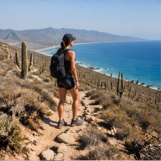 Hike where the sierra meets the sea.
