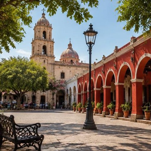 Plaza de Armas · El Fuerte’s colonial portals