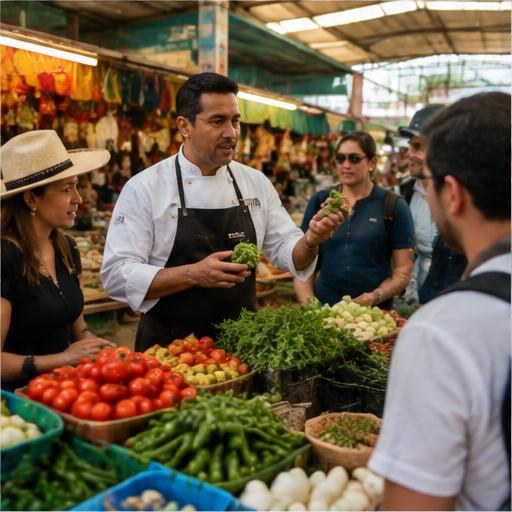 A chef-led market morning