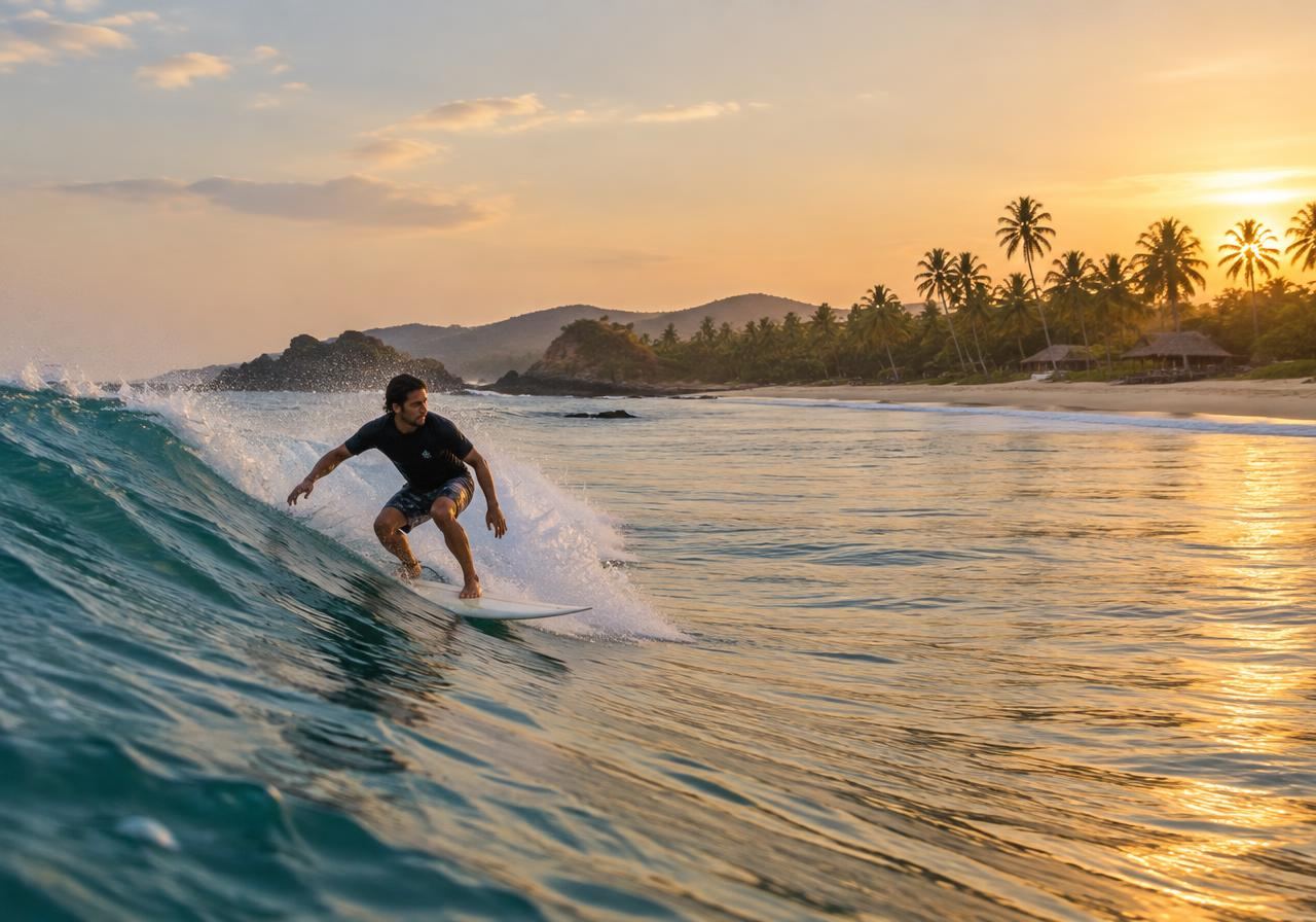 Catch a wave in Troncones.