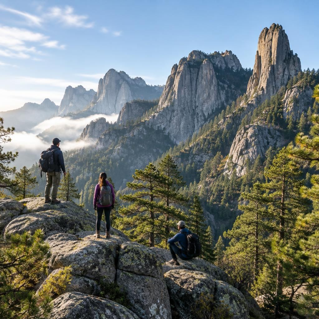 Hike El Chico National Park.