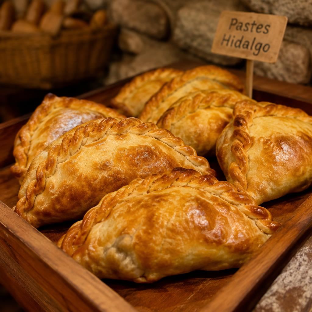 Taste pastes where Cornish miners left them.