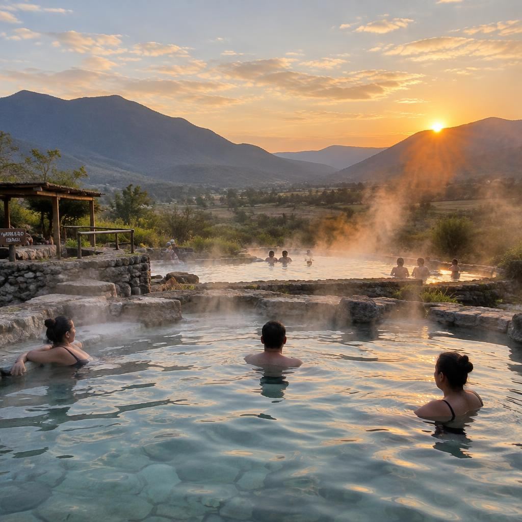 Soak in the valley’s natural springs.