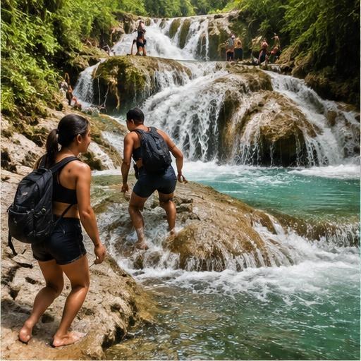 Waterfall circuit at Micos
