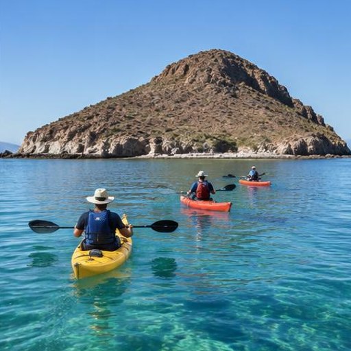 Kayak to Isla Coronado.