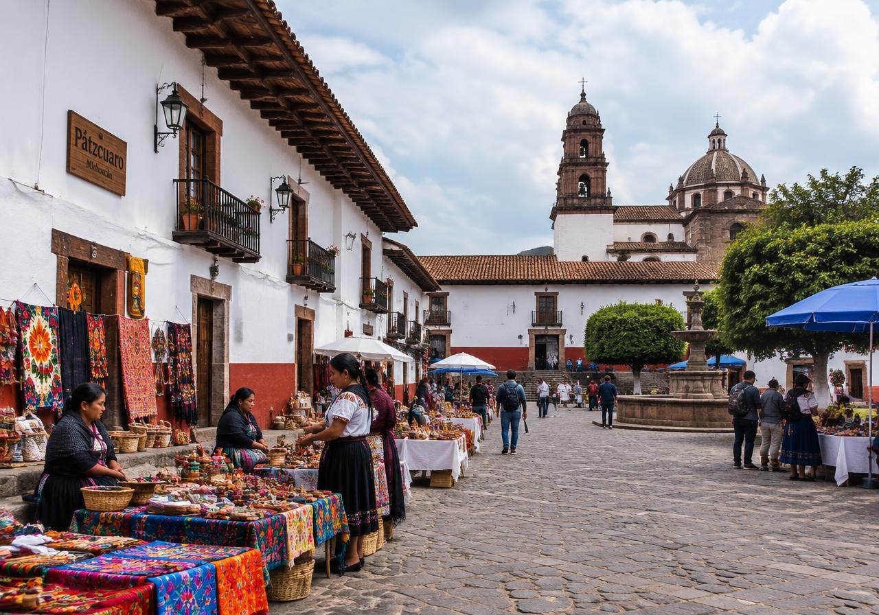 Pátzcuaro plazas