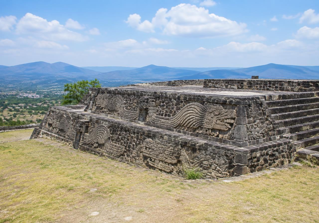 Explore the hilltop city of Xochicalco.