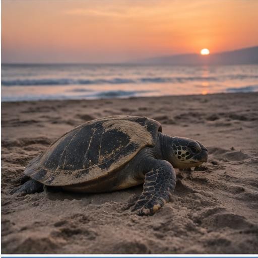 Sea turtle nesting