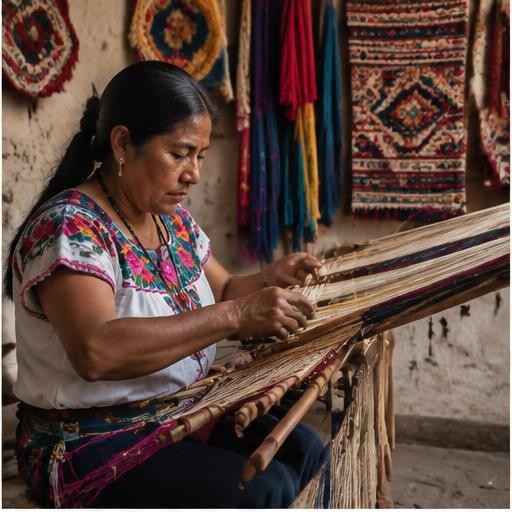 Weave rugs with Doña Juana and carve alebrijes with Jacobo.