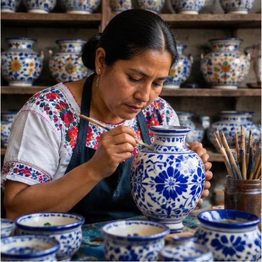 Talavera workshop visit