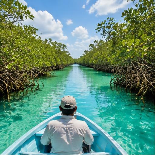Sian Ka’an by boat