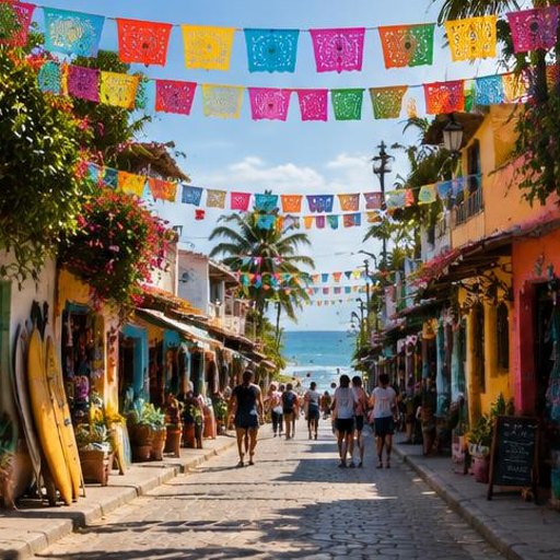 Sayulita · a surf village wrapped in color