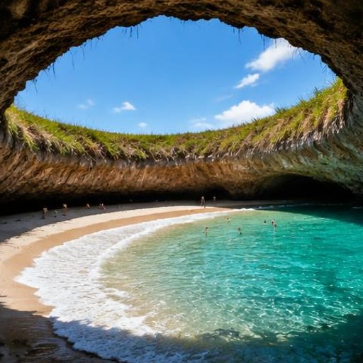 Visit the Islas Marietas national park.