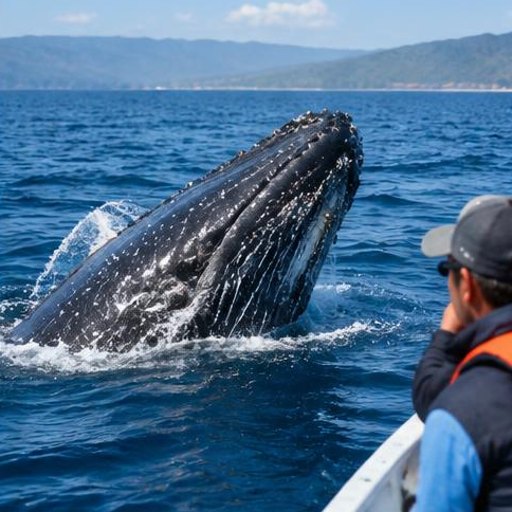 Humpback whale season