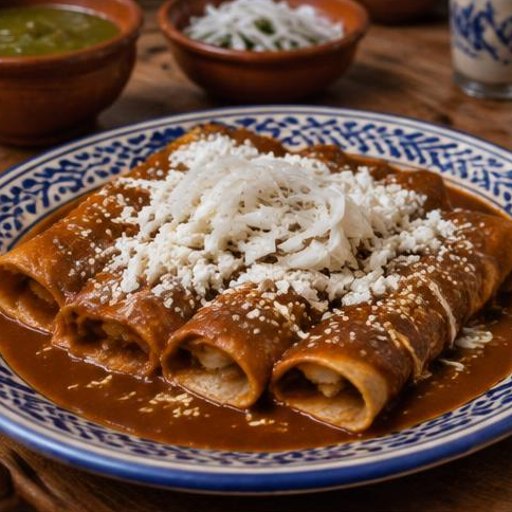 Taste enchiladas potosinas.