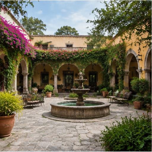 A countryside hacienda day