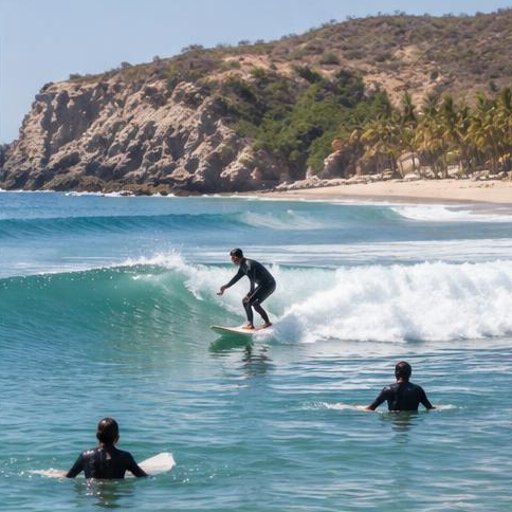 Learn to surf at Playa La Cachora.