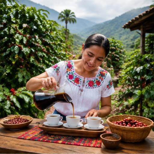 Coffee country around Coatepec