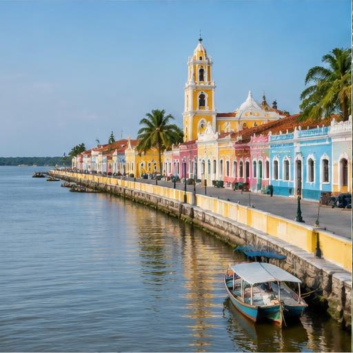 Tlacotalpan on the Papaloapan